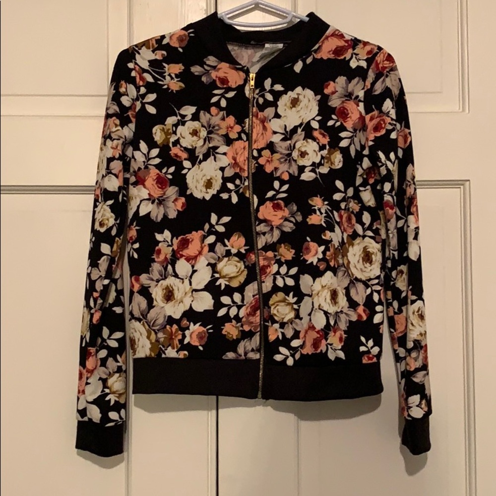 Flowered jacket